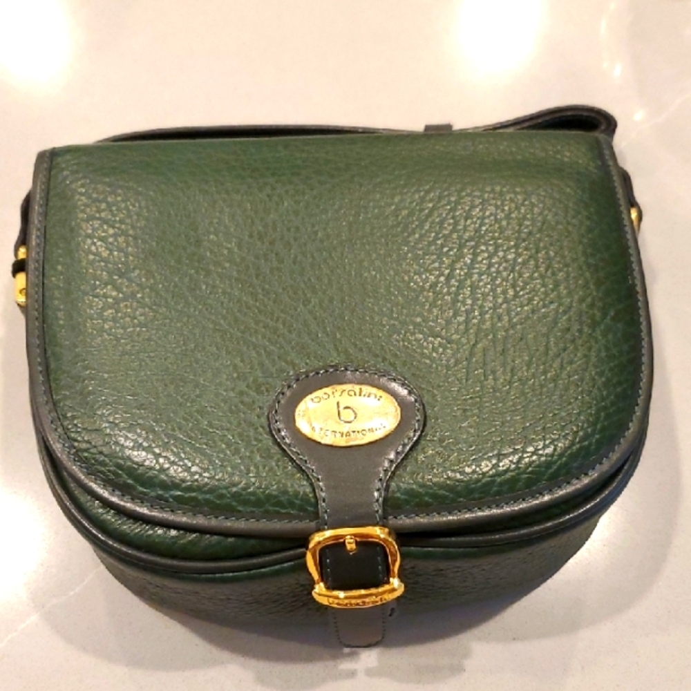 Borsalini Leather Shoulder Bag